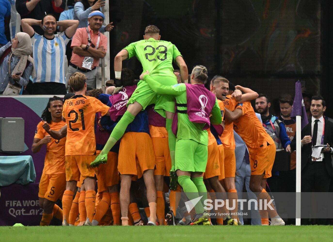 Qatar Soccer World Cup Netherlands - Argentina