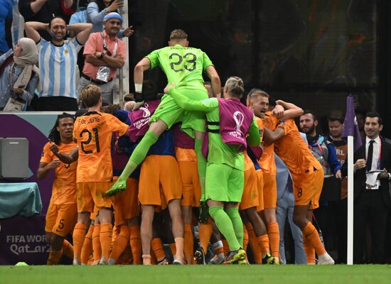 Qatar Soccer World Cup Netherlands - Argentina