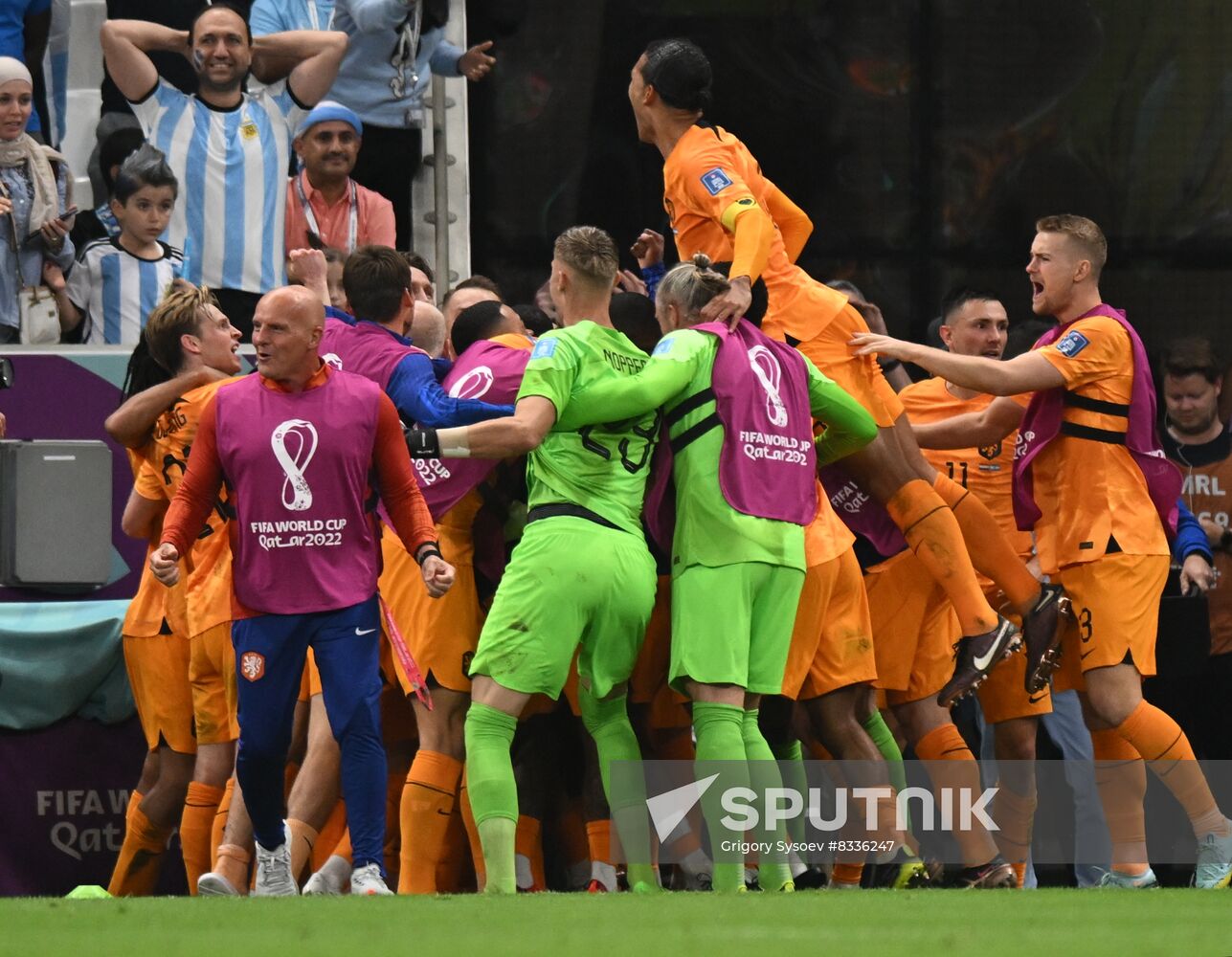 Qatar Soccer World Cup Netherlands - Argentina