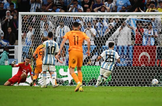 Qatar Soccer World Cup Netherlands - Argentina