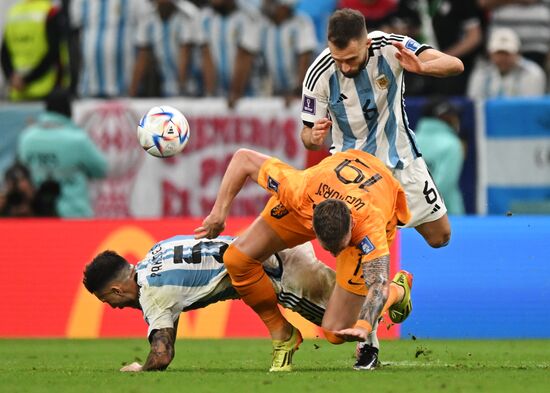 Qatar Soccer World Cup Netherlands - Argentina