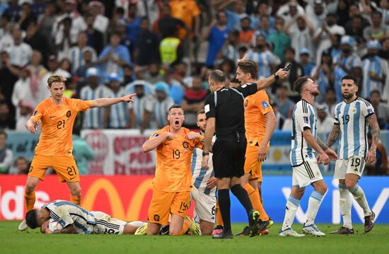 Qatar Soccer World Cup Netherlands - Argentina