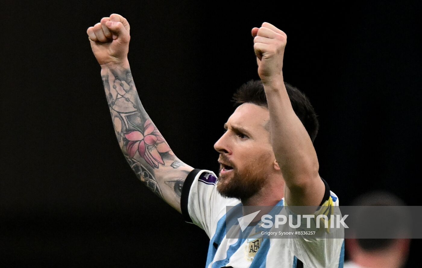 Qatar Soccer World Cup Netherlands - Argentina