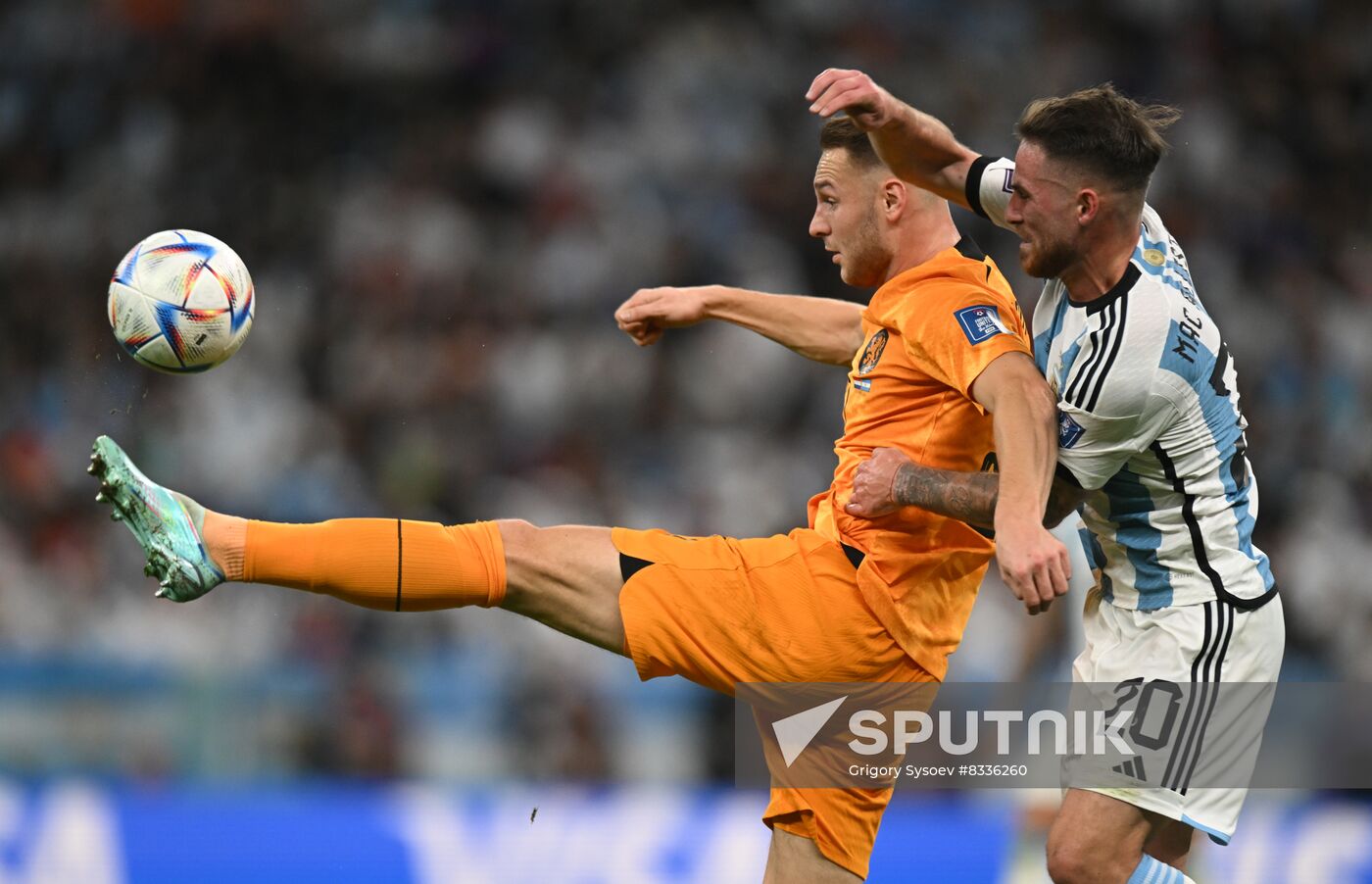 Qatar Soccer World Cup Netherlands - Argentina