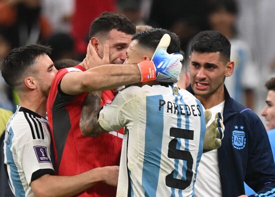 Qatar Soccer World Cup Netherlands - Argentina
