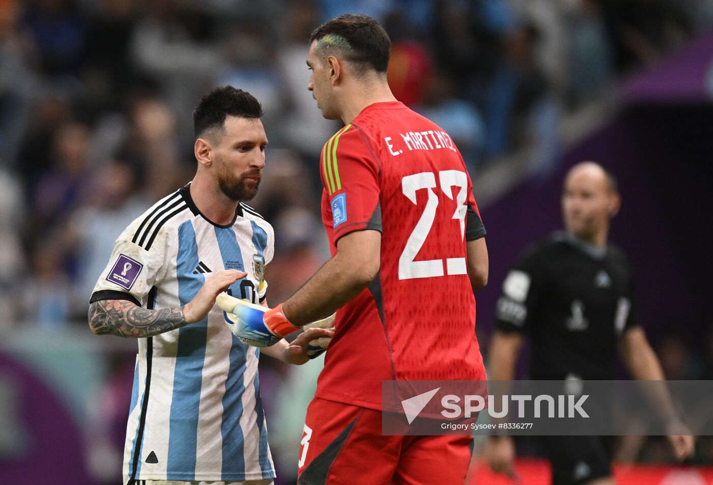 Qatar Soccer World Cup Netherlands - Argentina