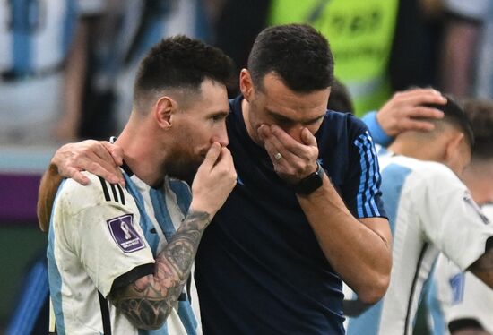 Qatar Soccer World Cup Netherlands - Argentina