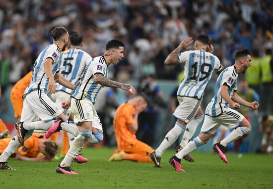 Qatar Soccer World Cup Netherlands - Argentina