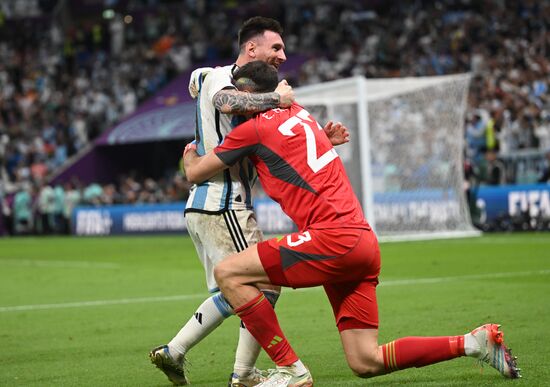 Qatar Soccer World Cup Netherlands - Argentina