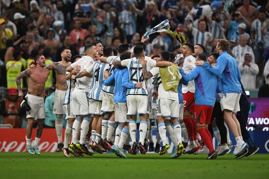 Qatar Soccer World Cup Netherlands - Argentina