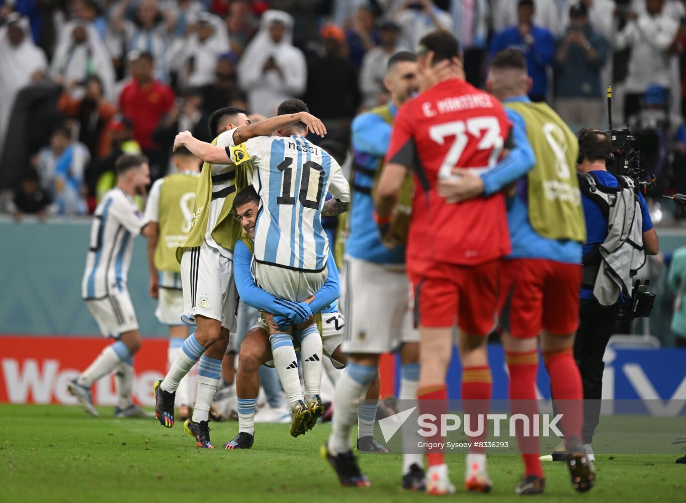 Qatar Soccer World Cup Netherlands - Argentina