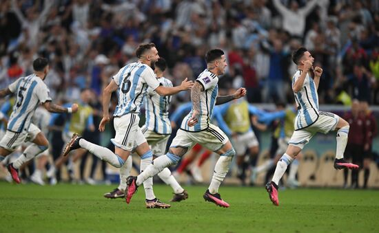 Qatar Soccer World Cup Netherlands - Argentina
