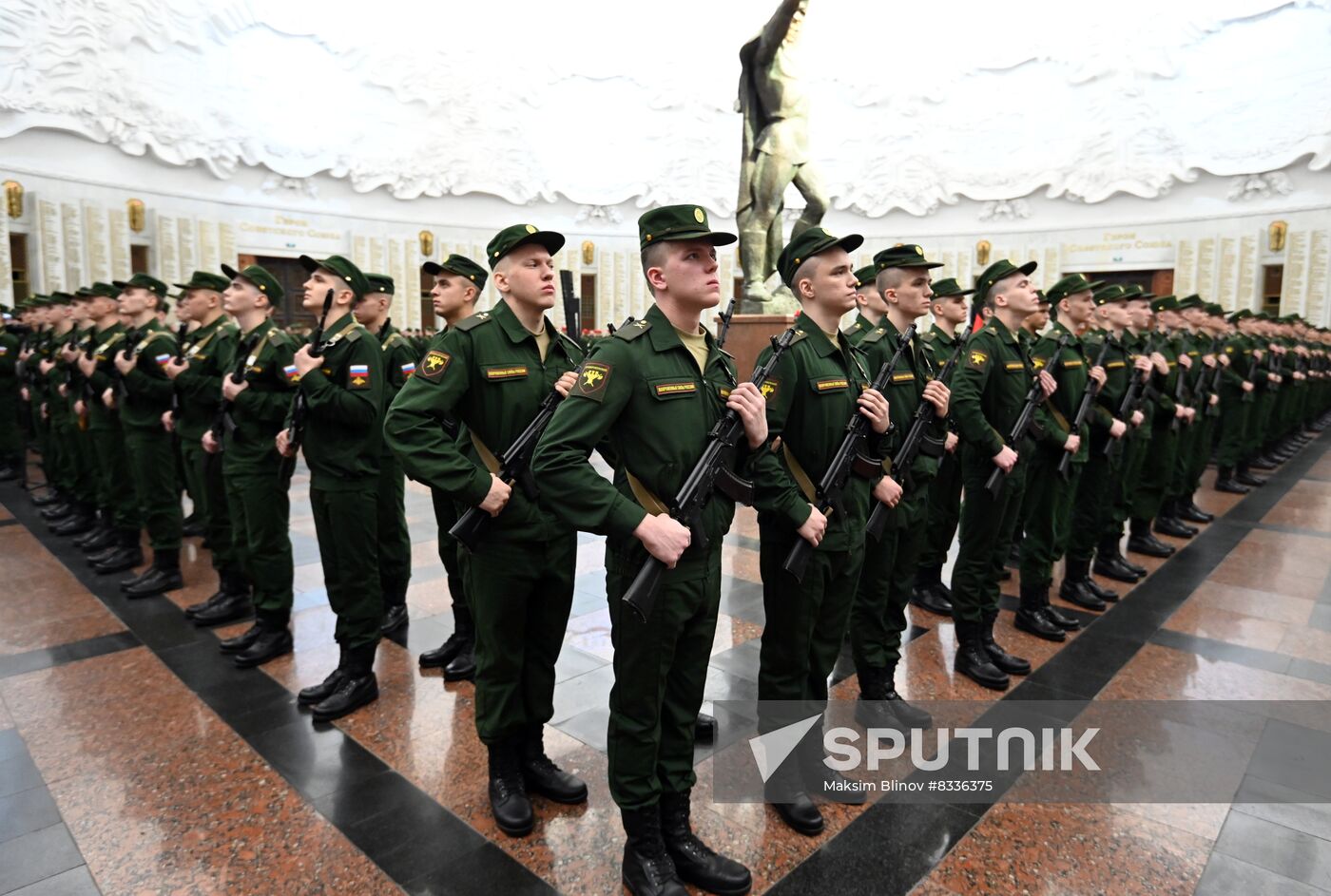 Russia Presidential Regiment Oath Taking