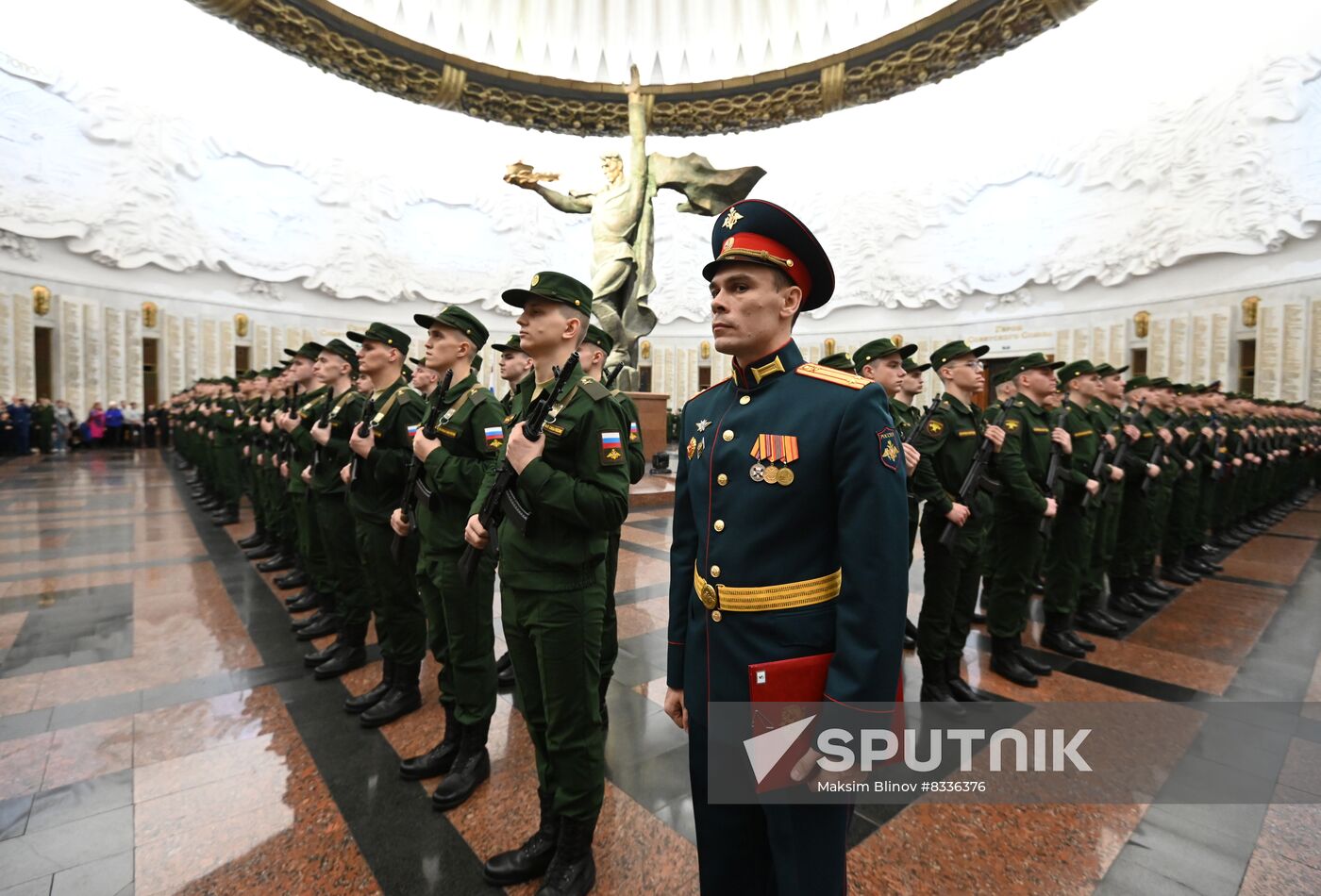 Russia Presidential Regiment Oath Taking