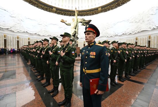 Russia Presidential Regiment Oath Taking