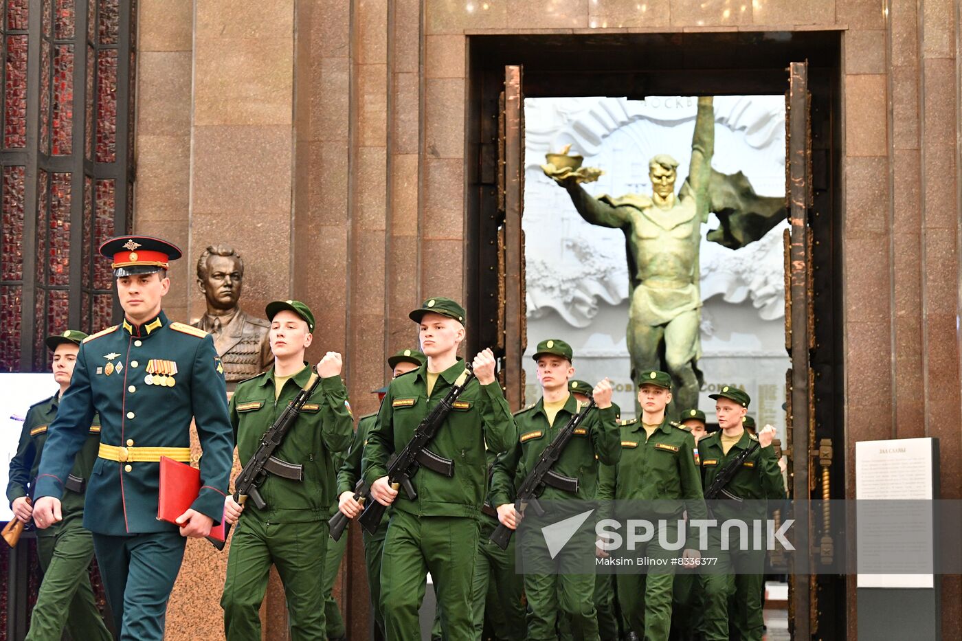 Russia Presidential Regiment Oath Taking