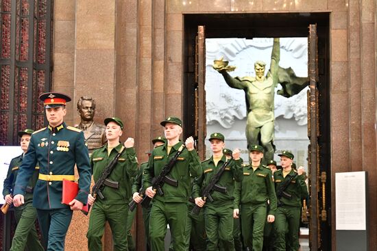 Russia Presidential Regiment Oath Taking