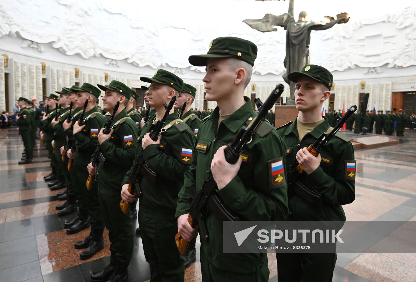 Russia Presidential Regiment Oath Taking