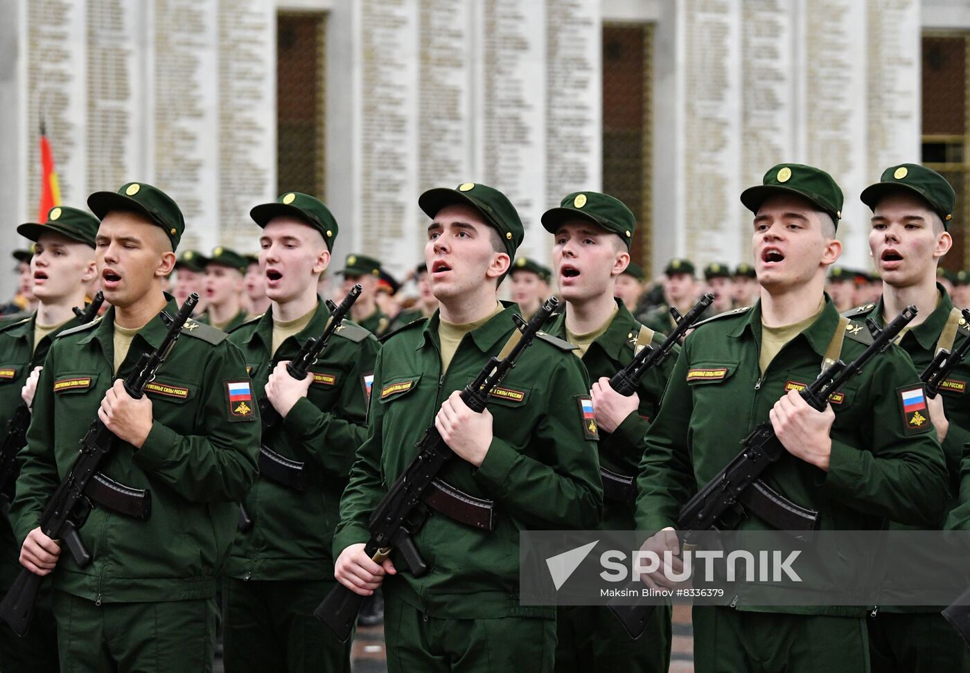 Russia Presidential Regiment Oath Taking