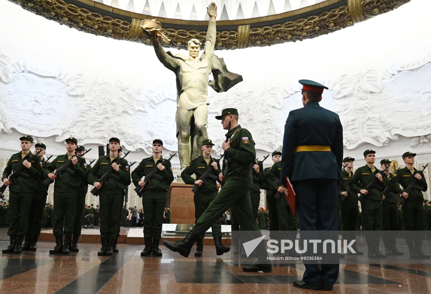 Russia Presidential Regiment Oath Taking