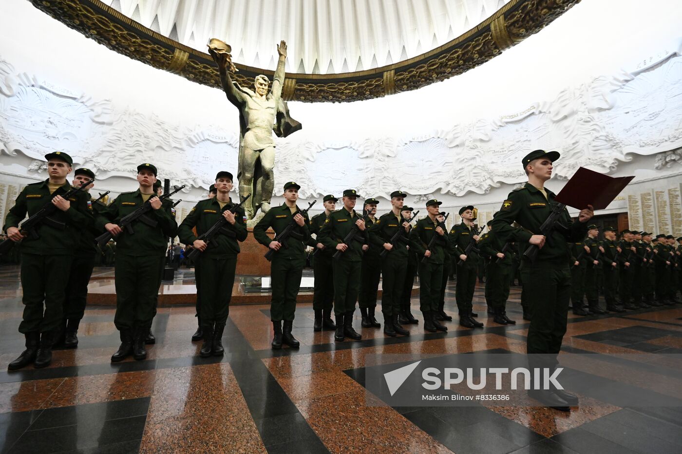 Russia Presidential Regiment Oath Taking