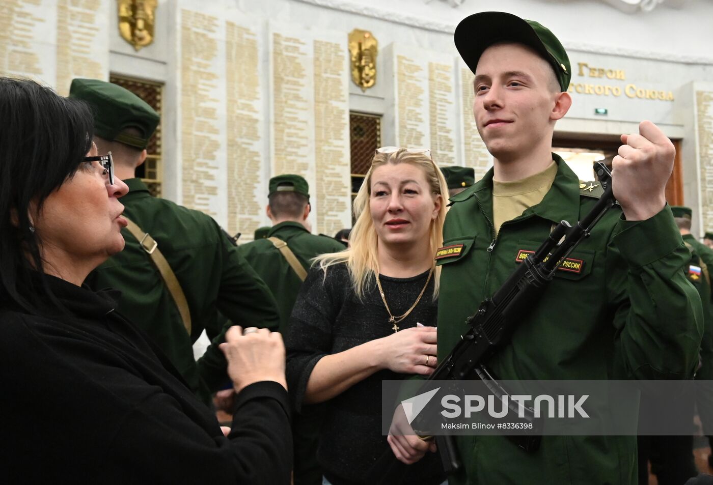 Russia Presidential Regiment Oath Taking