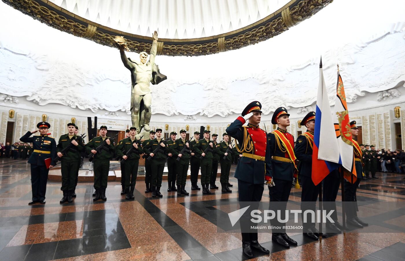 Russia Presidential Regiment Oath Taking