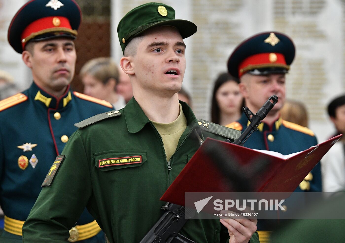 Russia Presidential Regiment Oath Taking