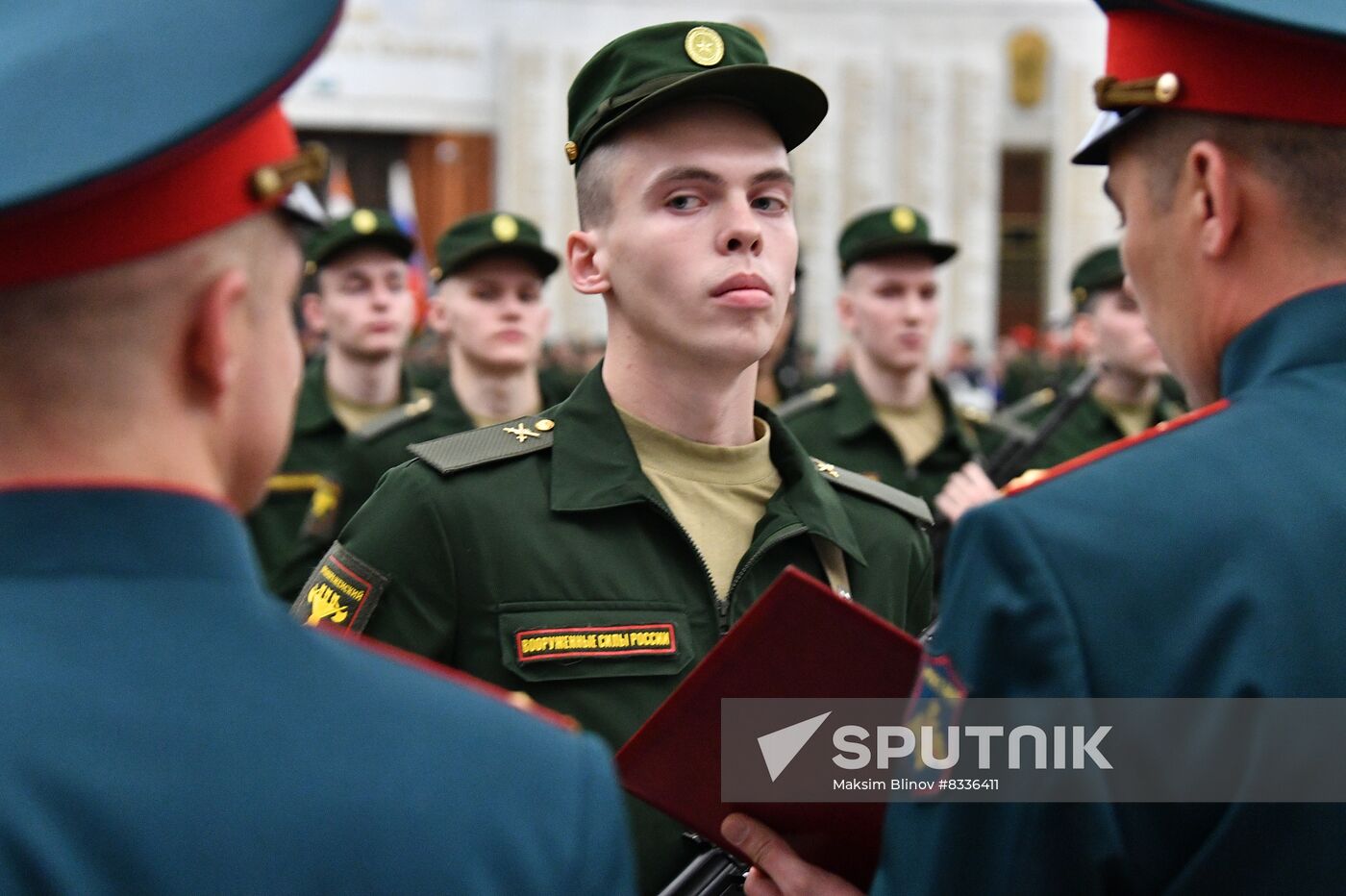 Russia Presidential Regiment Oath Taking