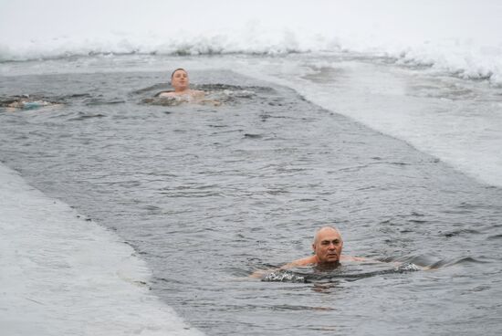 Russia Winter Swimming