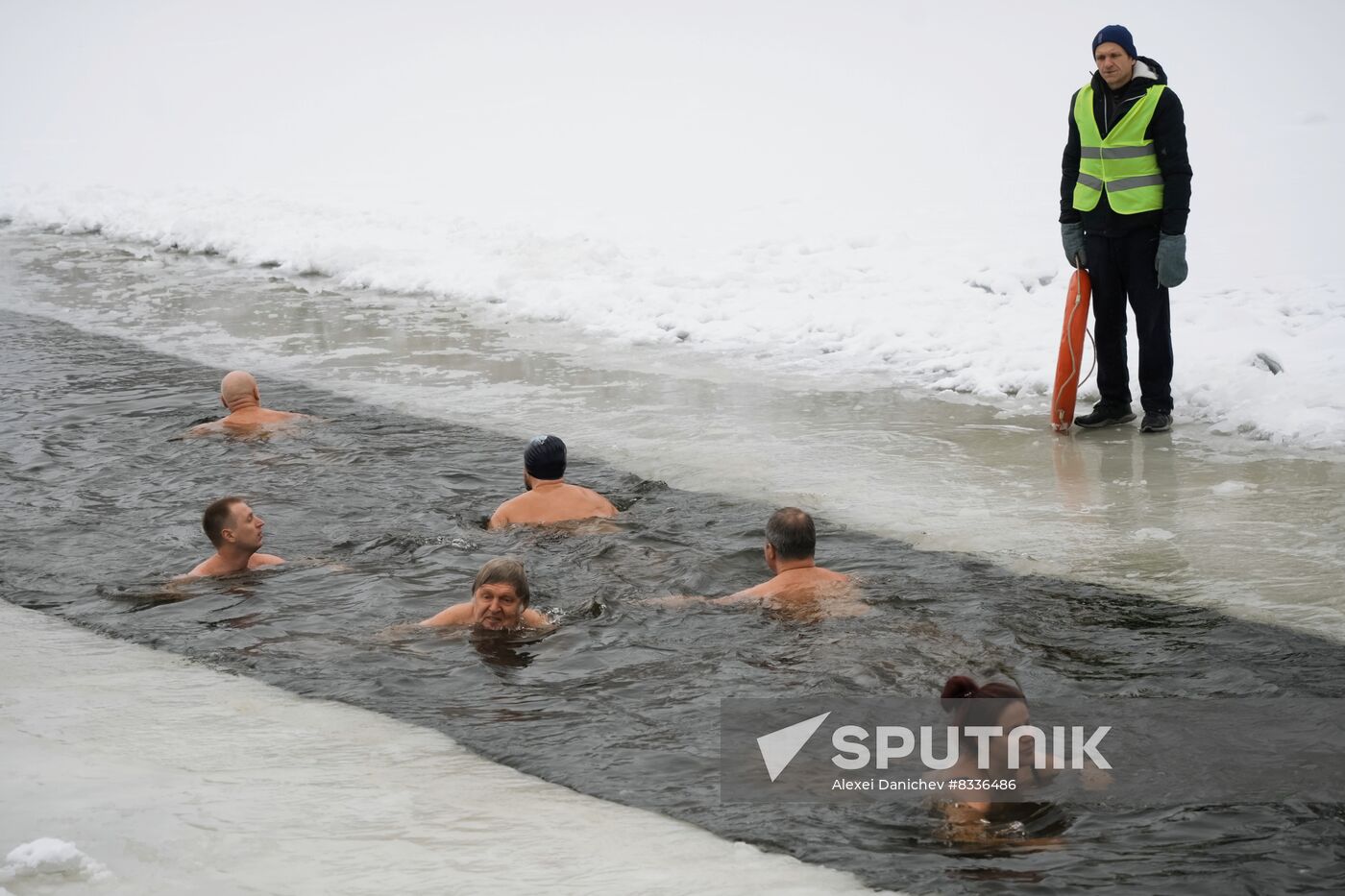 Russia Winter Swimming