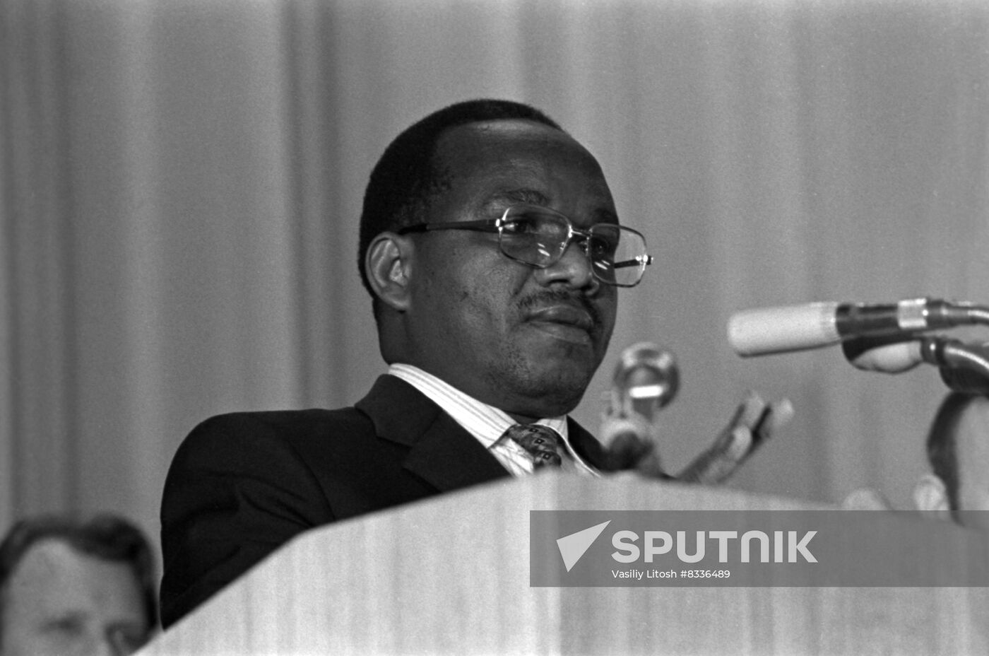 Tanzanian participant in 26th Congress of CPSU Communist Party