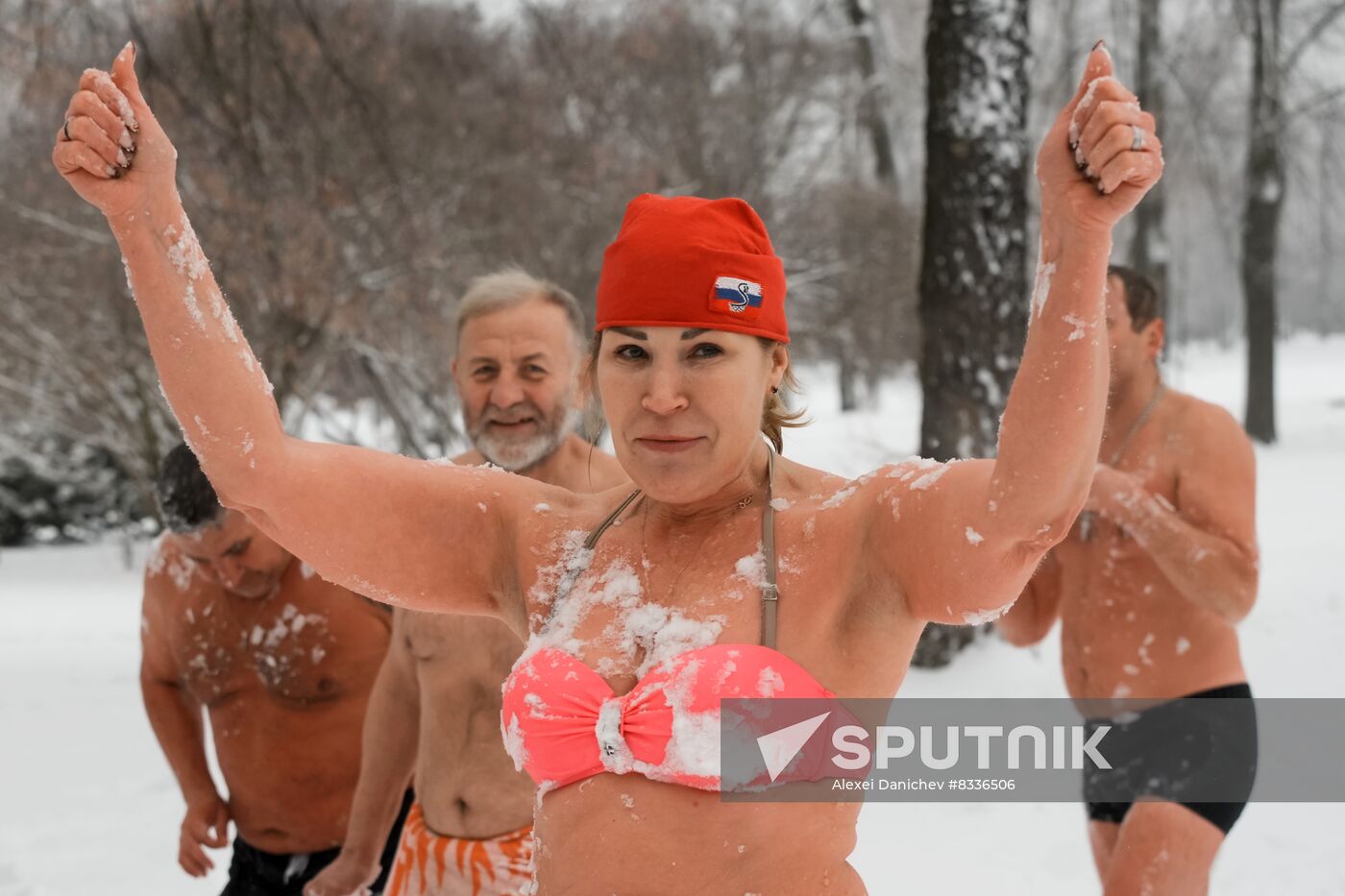 Russia Winter Swimming