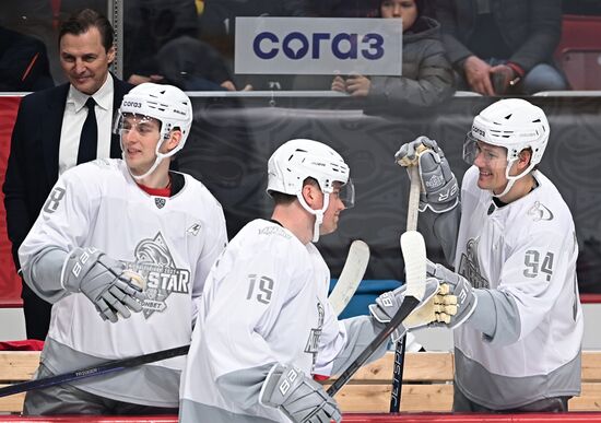 Russia Ice Hockey Kontinetal League Stars Matches