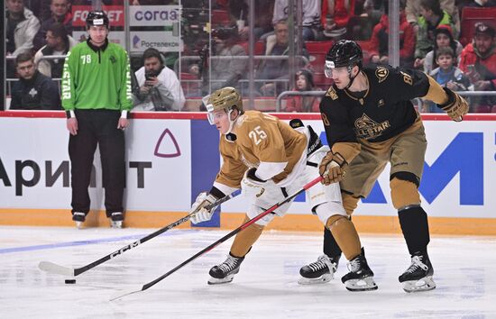 Russia Ice Hockey Kontinetal League Stars Matches