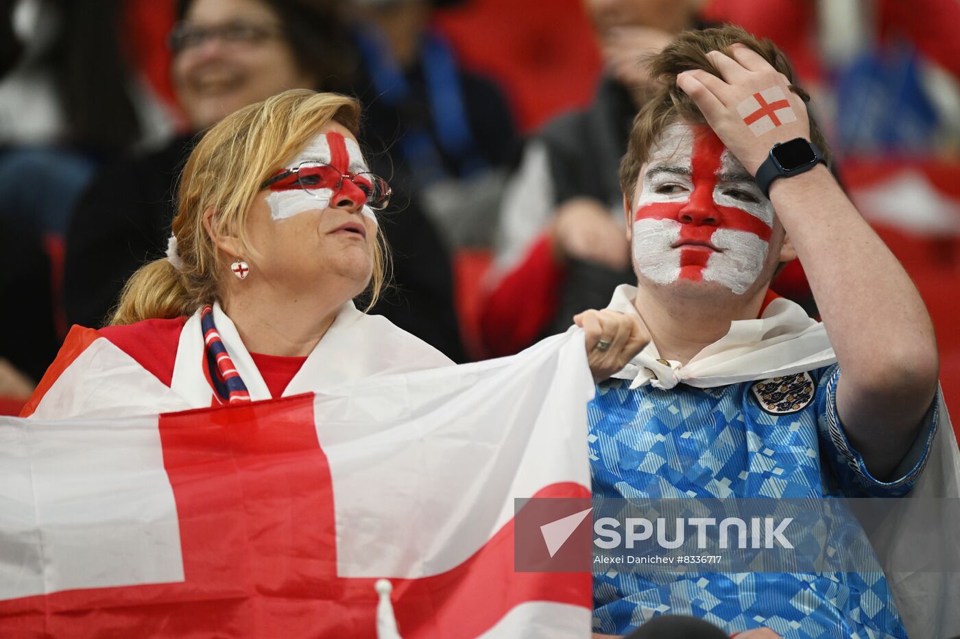 Qatar Soccer World Cup England - France