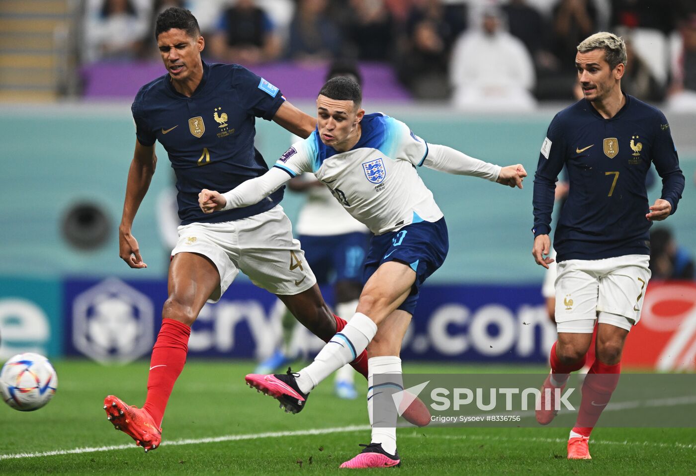 Qatar Soccer World Cup England - France