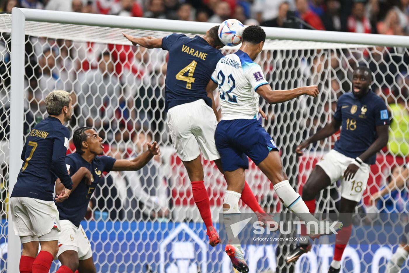 Qatar Soccer World Cup England - France
