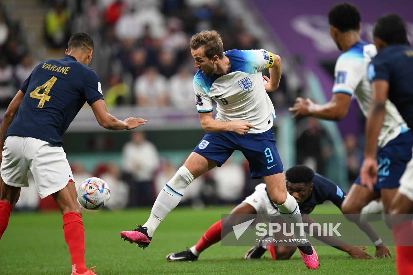 Qatar Soccer World Cup England - France