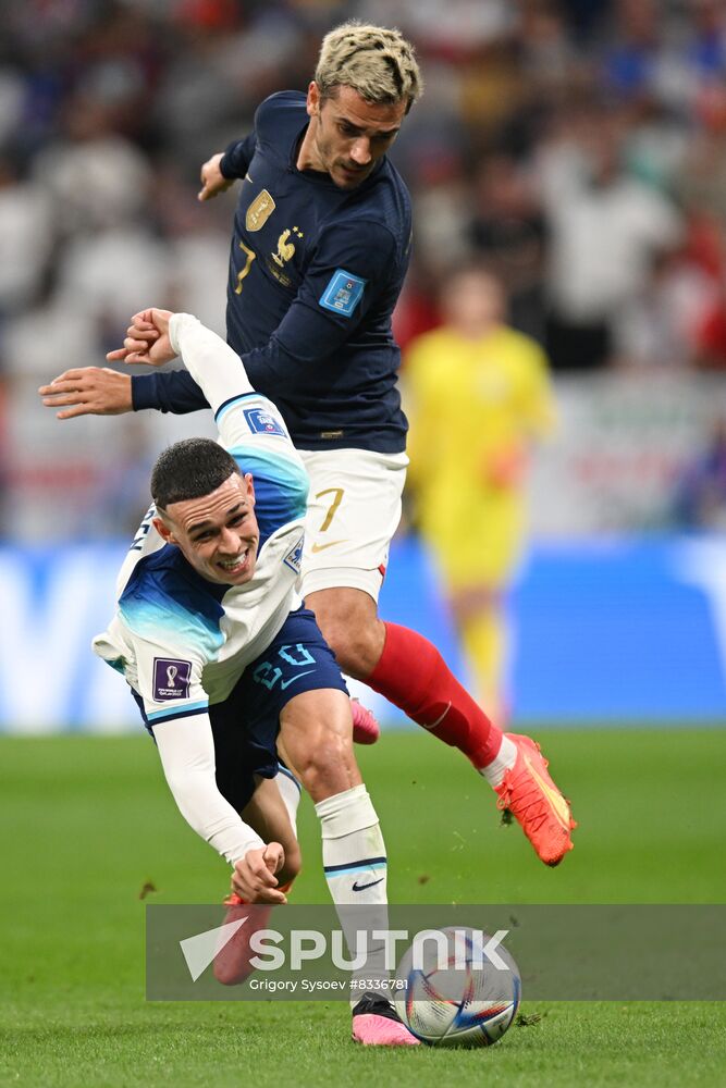 Qatar Soccer World Cup England - France