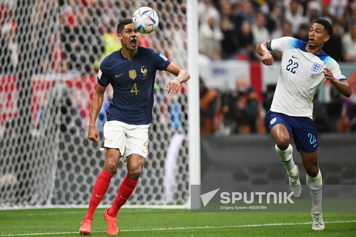 Qatar Soccer World Cup England - France
