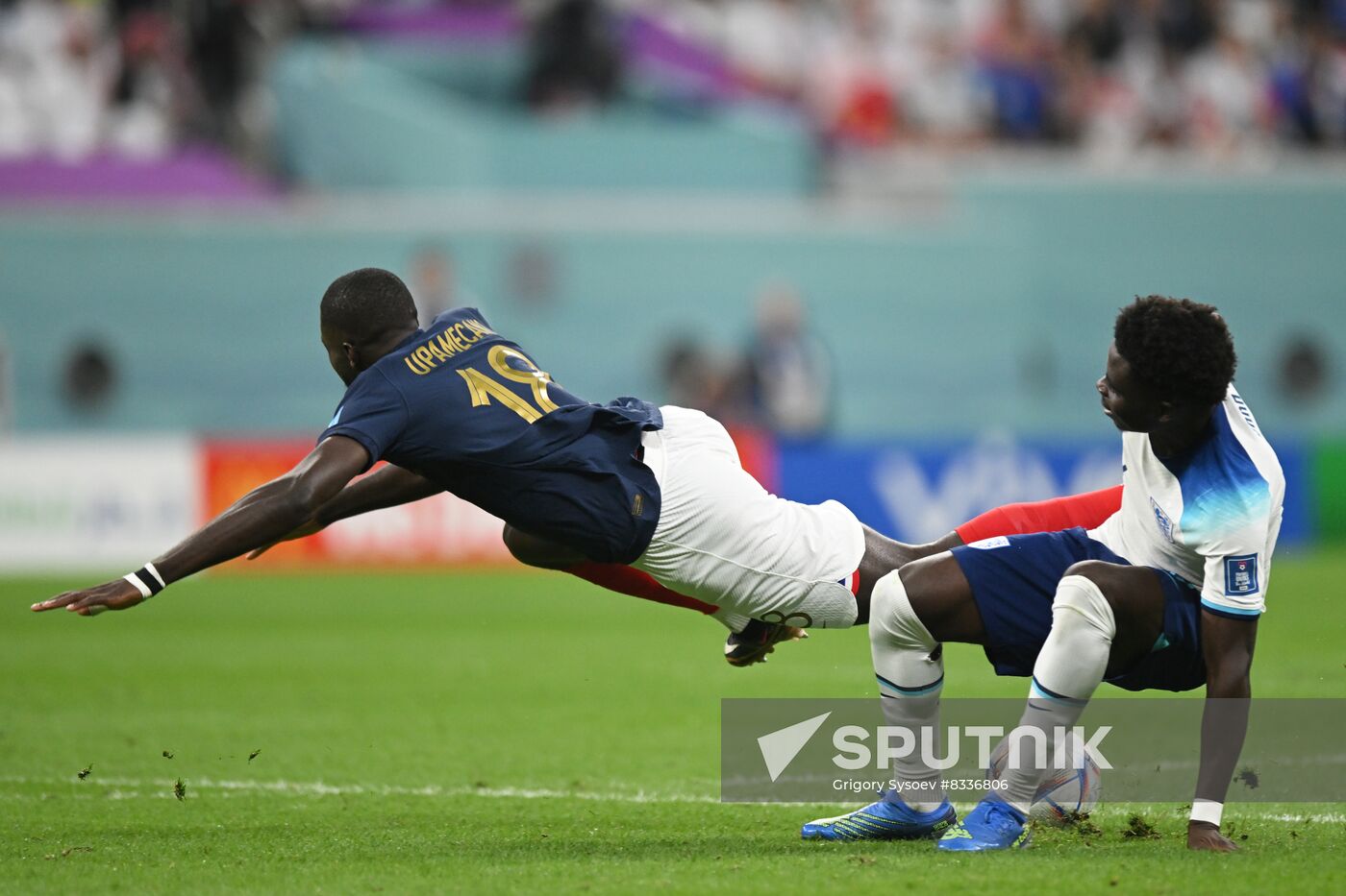 Qatar Soccer World Cup England - France