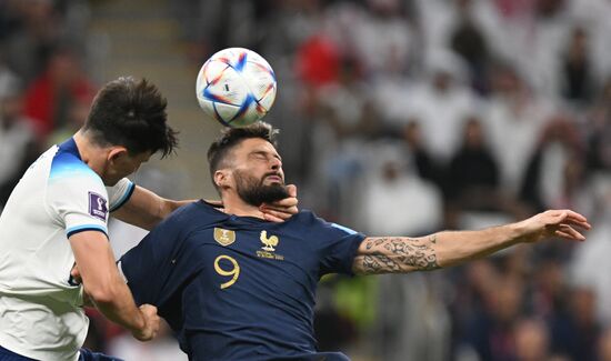 Qatar Soccer World Cup England - France