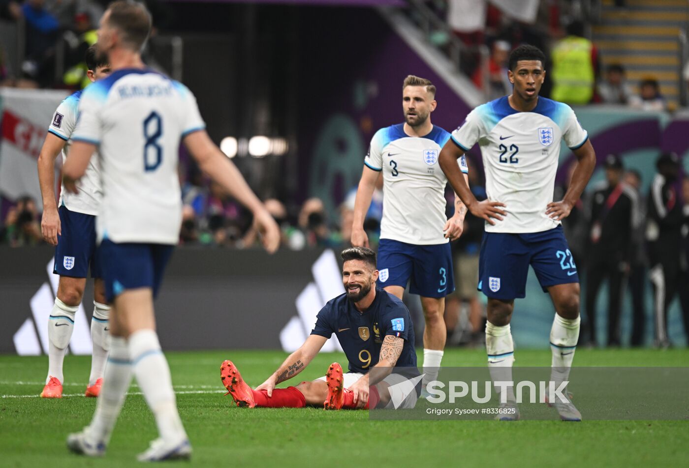 Qatar Soccer World Cup England - France
