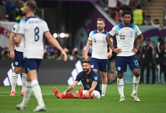 Qatar Soccer World Cup England - France