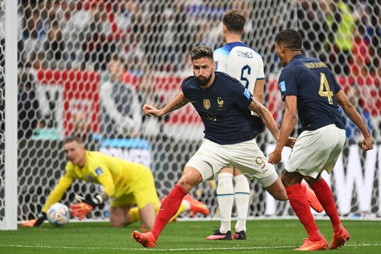 Qatar Soccer World Cup England - France