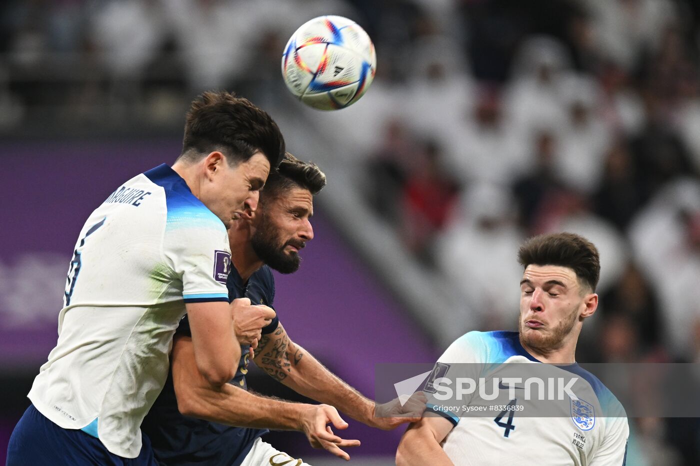 Qatar Soccer World Cup England - France