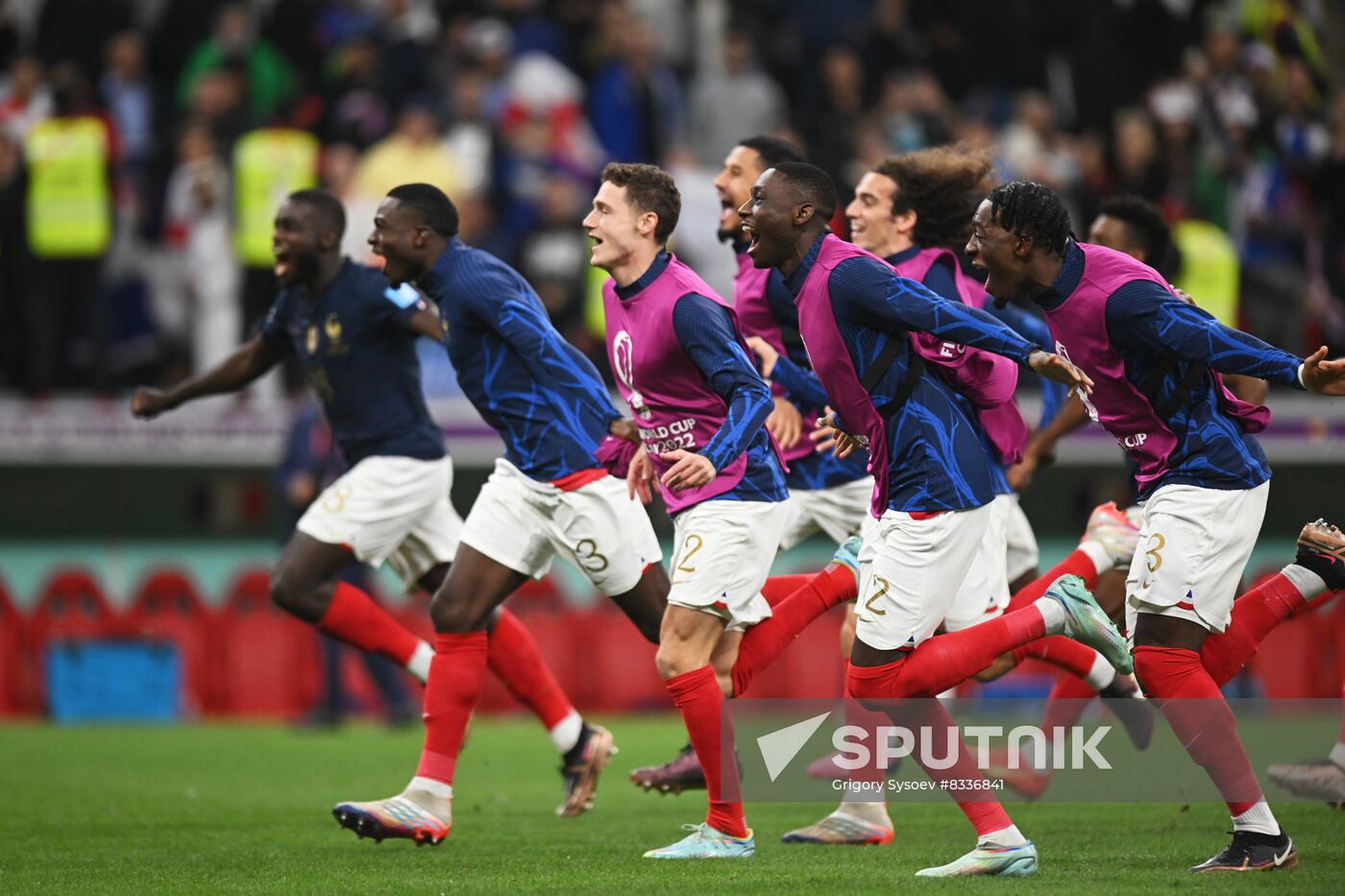 Qatar Soccer World Cup England - France