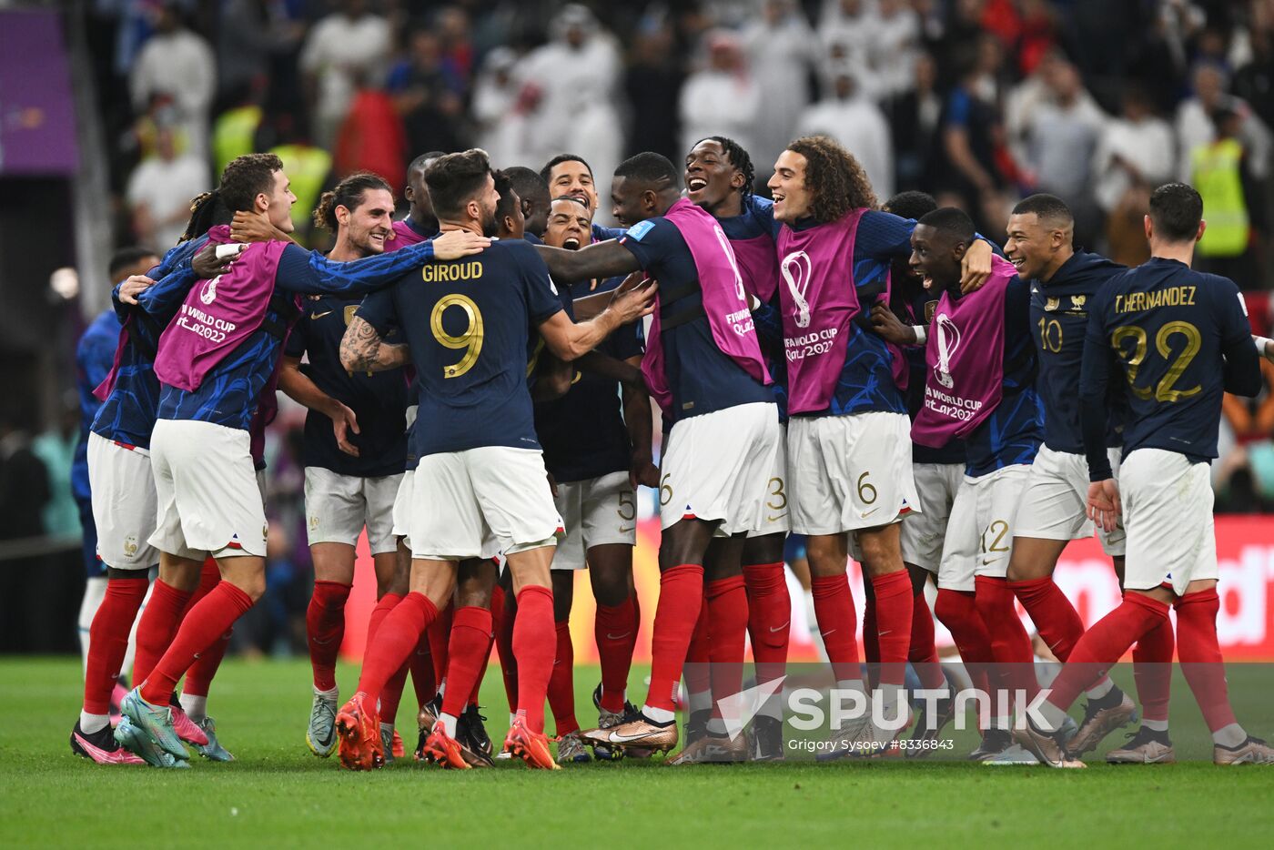 Qatar Soccer World Cup England - France