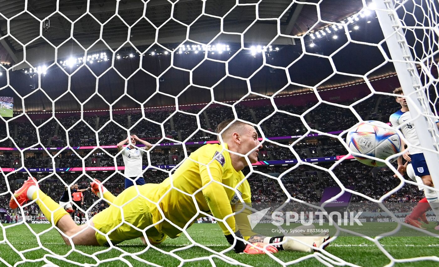 Qatar Soccer World Cup England - France